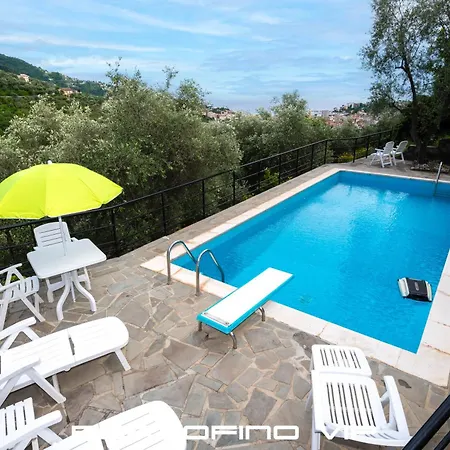Vista Nel Blu, Piscina Apartman Rapallo